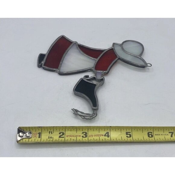 Vintage Stained Glass Sunbonnet Sue Sun Catcher Collectible Prairie Watering Can - Picture 7 of 13